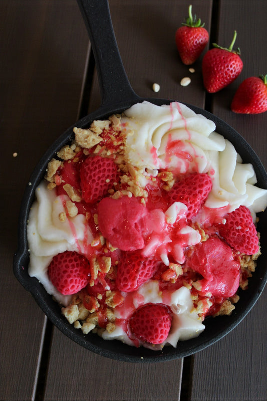 Strawberry Crisp Skillet